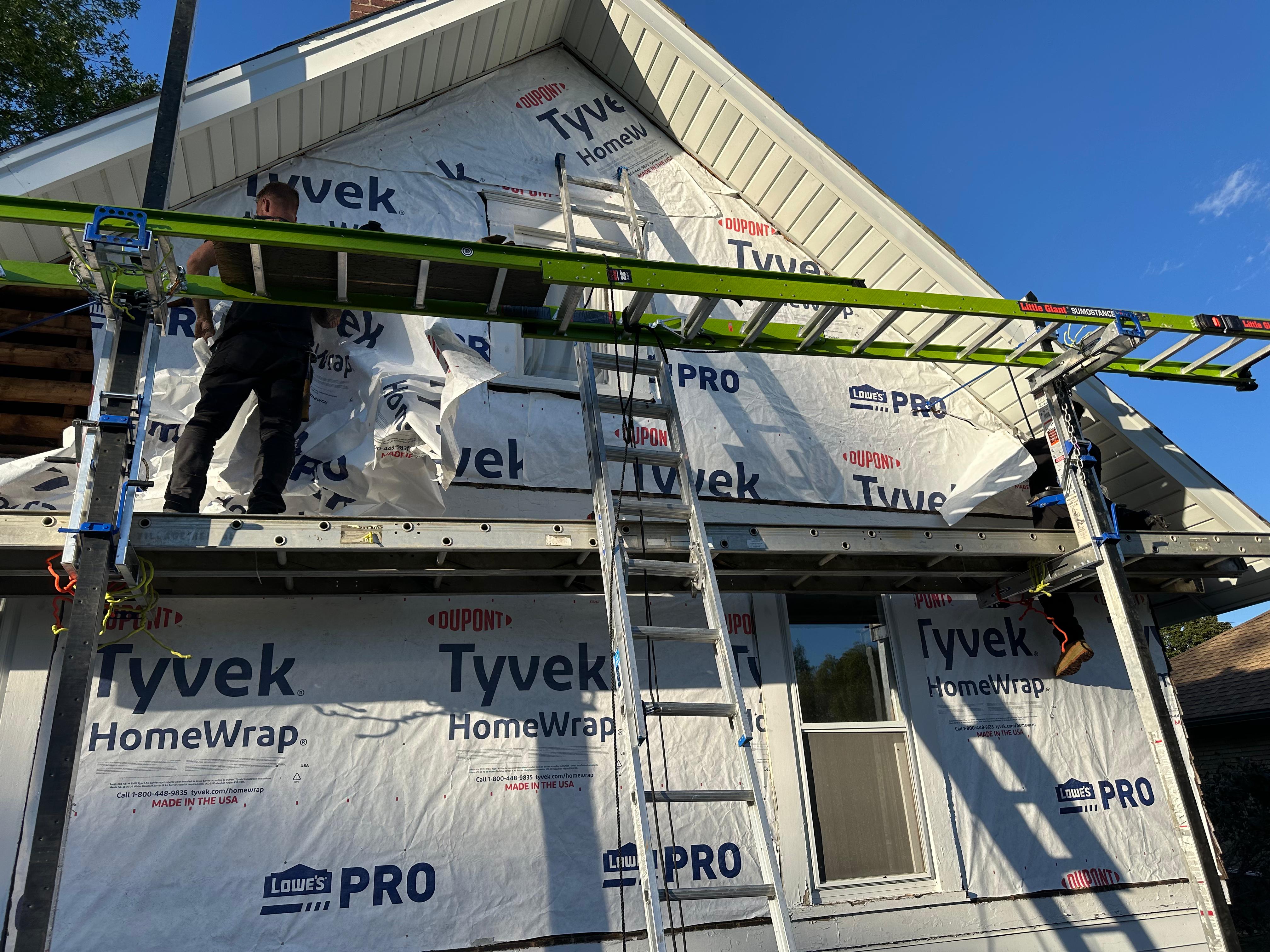 Residential repair and improvement work